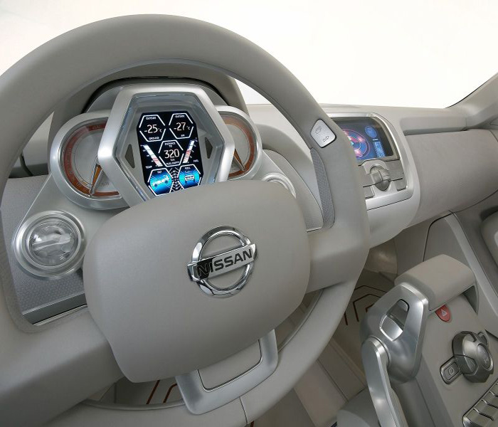 nissan terranaut commando unit  tableau de bord